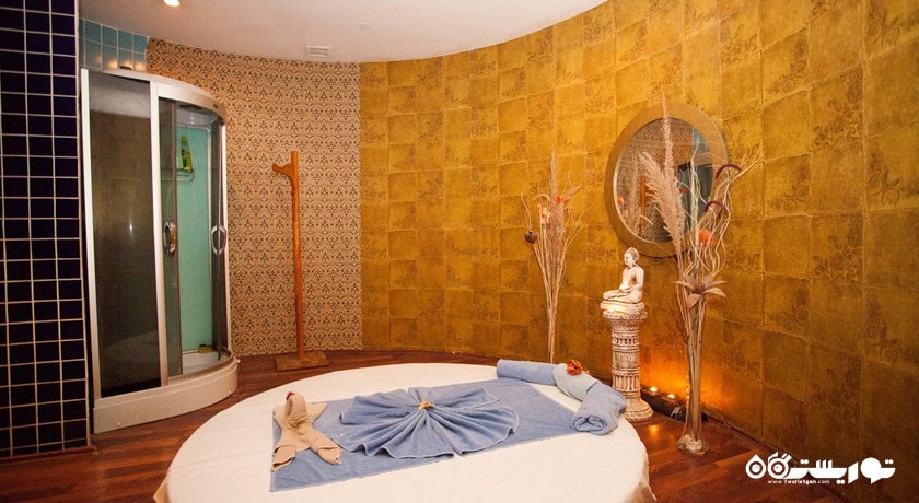 نمای مرکز سلامتی و اسپا هتل